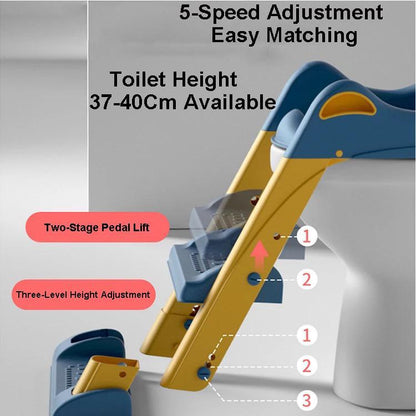 سلم تدريب الأطفال على استخدام المرحاض | Children's Toilet Training Ladder ™